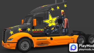 Rockstar Beauty Livery For Universal Truck Simulator Mods