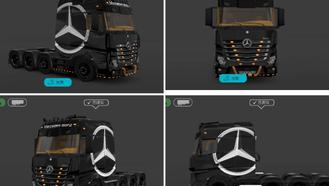 Livery that mimics Euro Truck Simulator For Universal Truck Simulator Mods