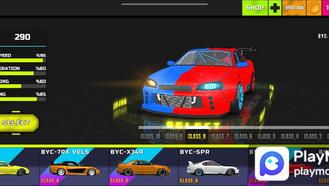 Multiple color-contrasting painted cars For Project Drift 2.0 Mods