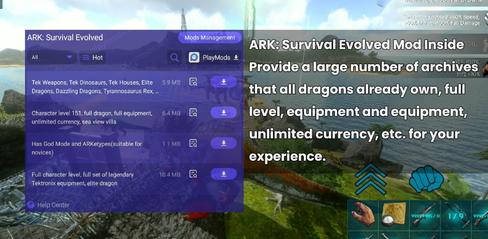 ARK: Survival Evolved Exclusive Mod Inside Live - playmods.net