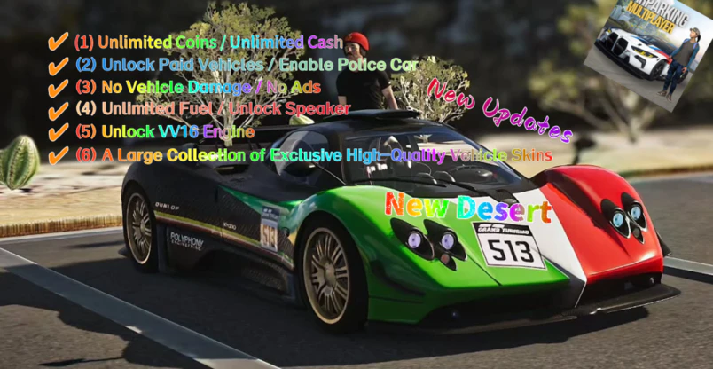 Car Parking Multiplayer(Skin Mods Inside/Recommended) v4.9.2_playmods.net