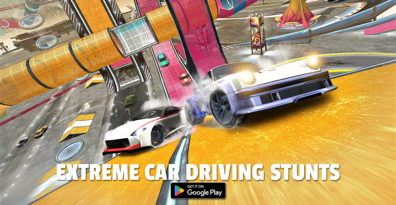 Extreme Car Driving Stunts(Free car purchases) v1.0.1_playmods.net