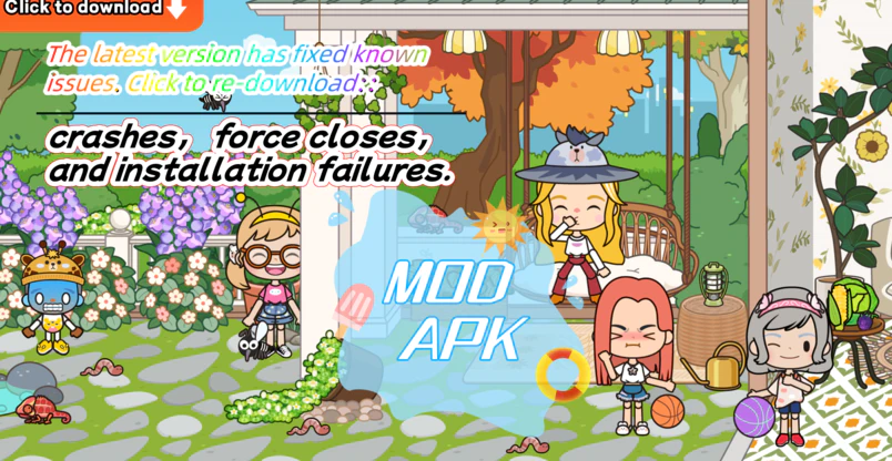 米加小镇:世界(Unlock all characters/Unlock) v1.88_playmods.net