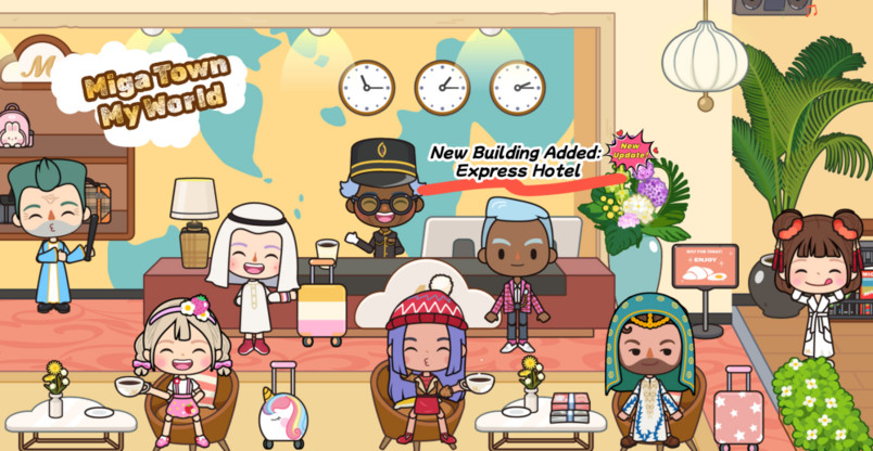 Miga cidade:mundo(Unlock all characters/Unlock) v1.91_playmods.net
