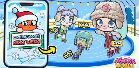 Avatar World ® v1.182 MOD APK Download – Explore Snowy Stardust City and Unlock New Winter Collections - playmods.net