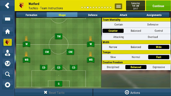 Football Manager Mobile 2018(Mod APK) screenshot image 2_playmods.net