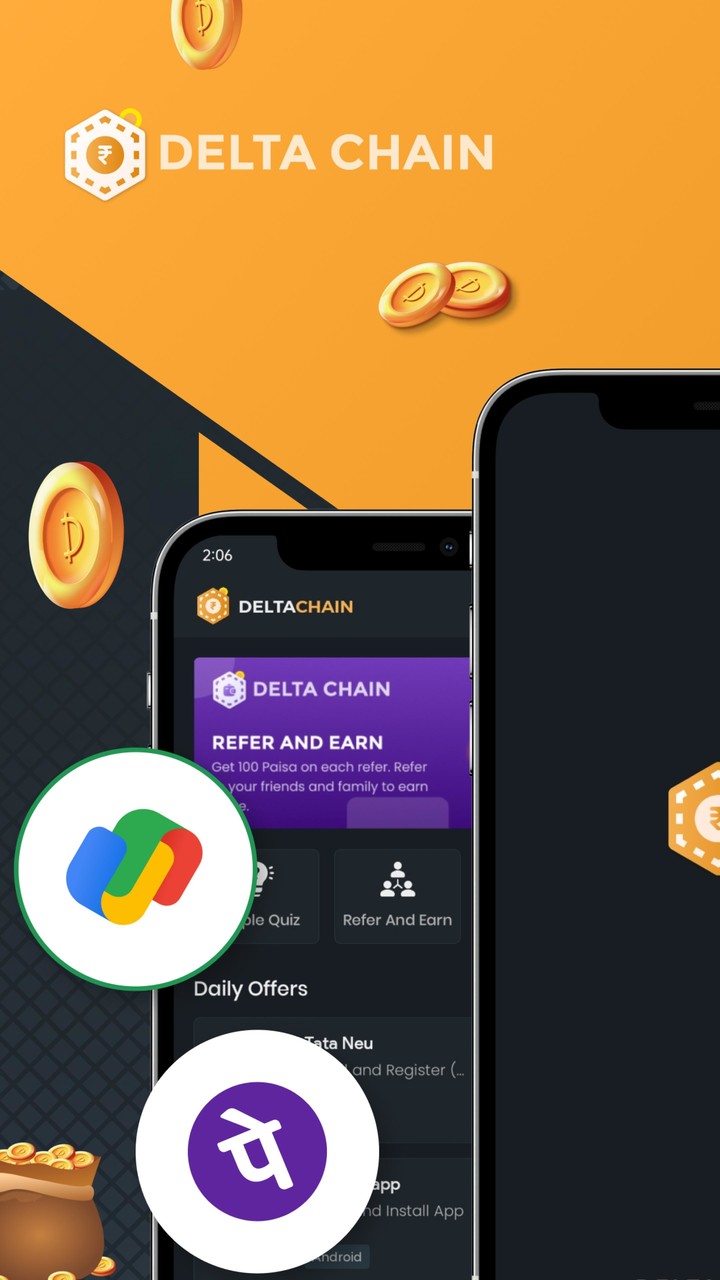 Delta Chain: Earn Money Online_playmods.net