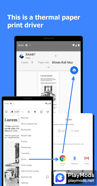 RawBT print service(Premium Unlocked) screenshot image 2_playmods.net