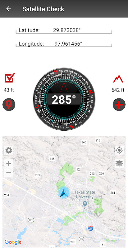 Satellite Check -GPS status and navigation package_playmods.net