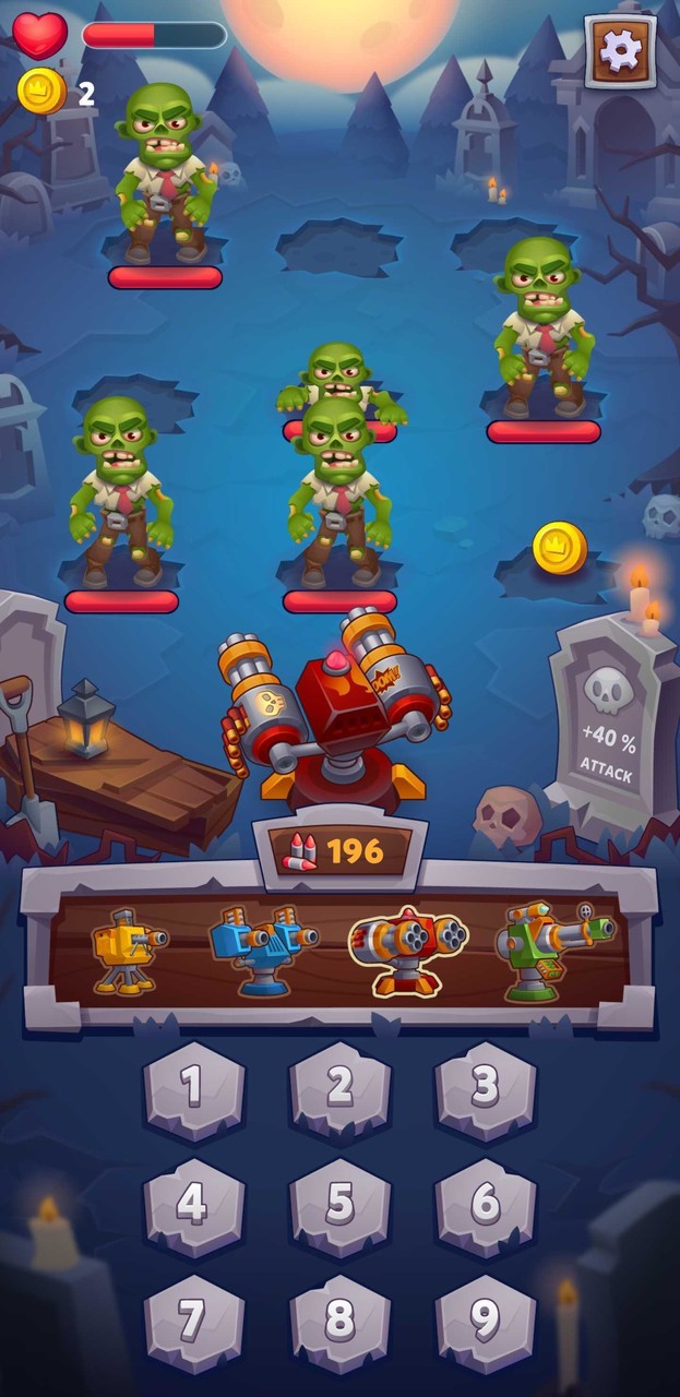 Awesome Zombie Shooter Game_playmods.net