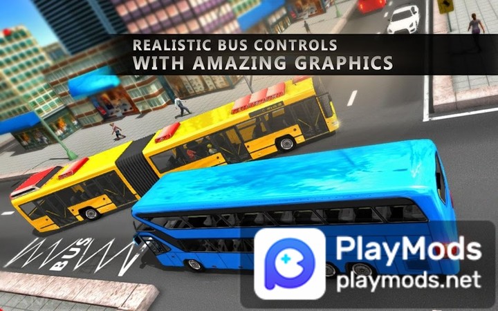 City Bus Driving Public Coach(Unlimited money) screenshot image 3_playmods.net