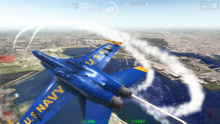 Blue Angels: Aerobatic Flight Simulator(Mod APK Unlocked) screenshot image 3_playmods.net