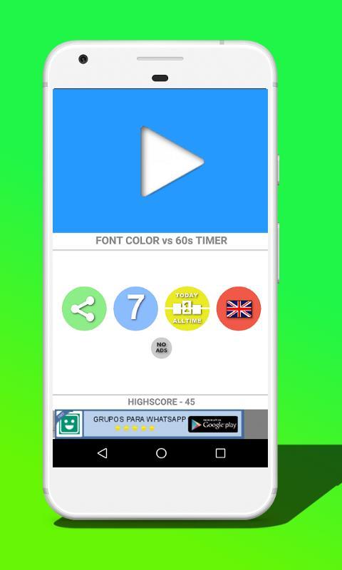 Word or Color (Stroop test)_playmods.net