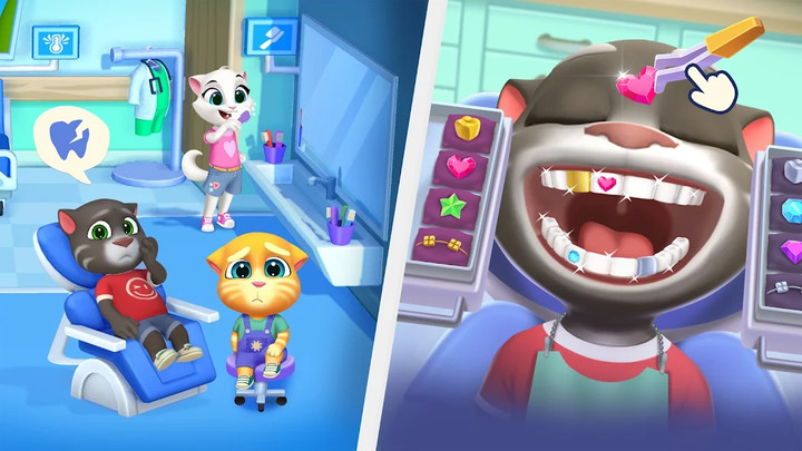 My Talking Tom Friends 2(Unlimited coins) screenshot image 4_playmods.net