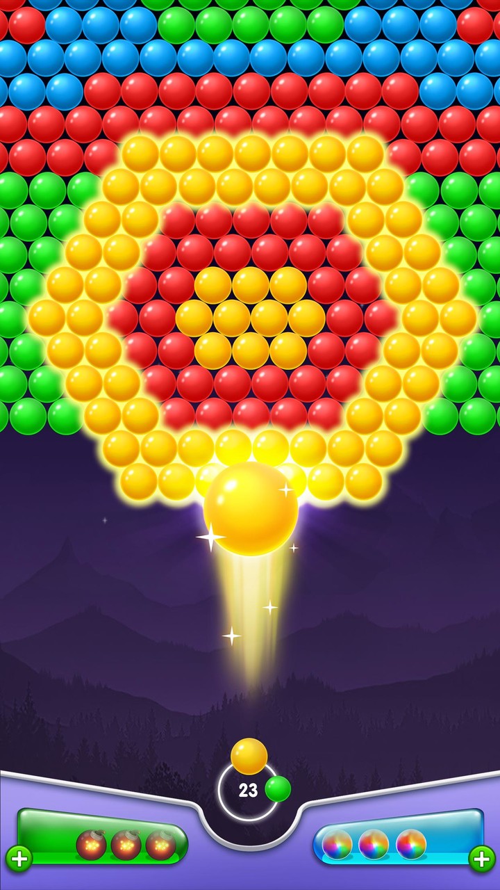 Bubble Shooter: Gem Blast Pop_playmods.net
