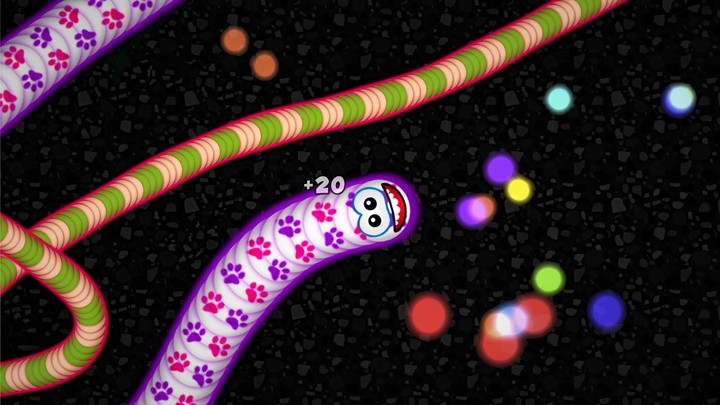 Worms Zone io  Hungry Snake(Mod Menu) screenshot image 1_playmods.net