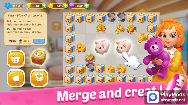 Merge Dream - Home design(Unlimited Money) screenshot image 5_playmods.net