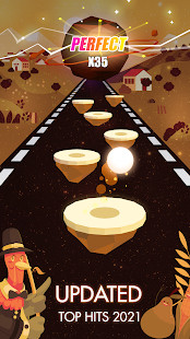 Hop Ball 3D: Dancing Ball(No Ads) screenshot image 3_playmods.net