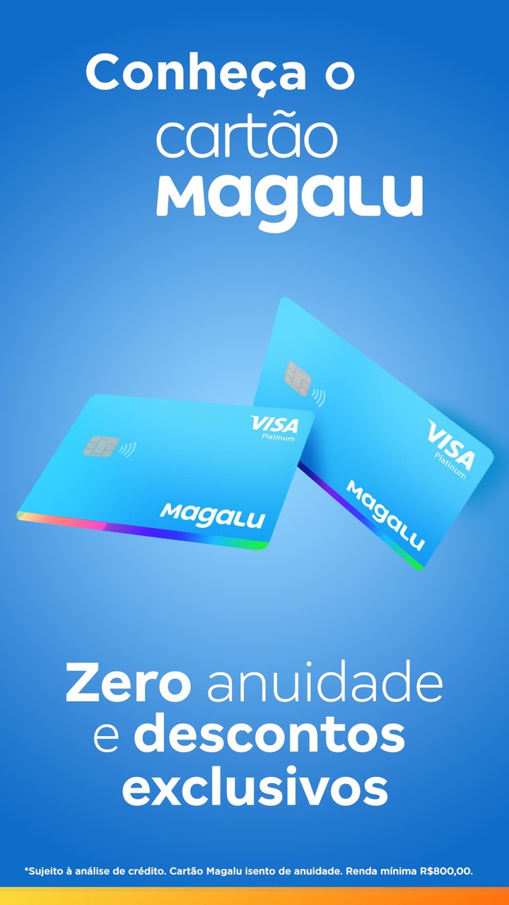 Cartão Luiza: descontos Magalu_playmods.net