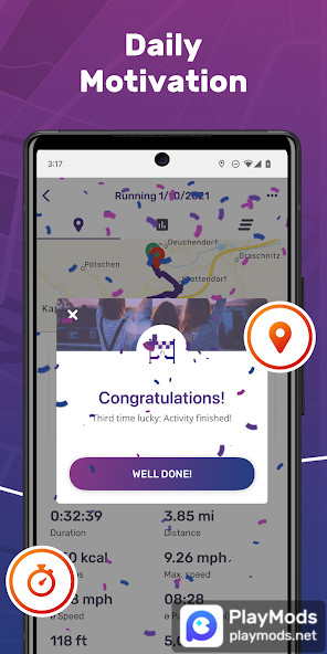 Running Tracker App - FITAPP(Premium Unlocked) screenshot image 4_playmods.net