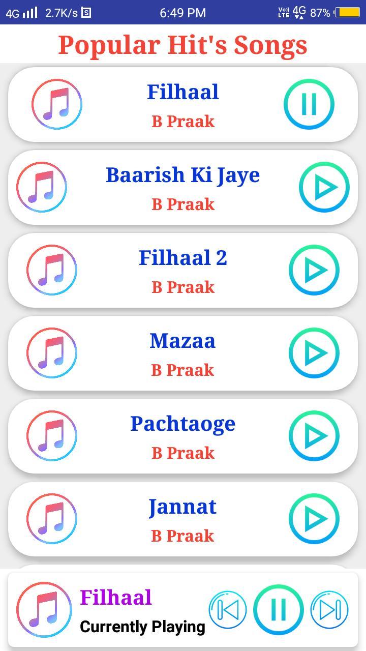 B Praak All Songs_playmods.net