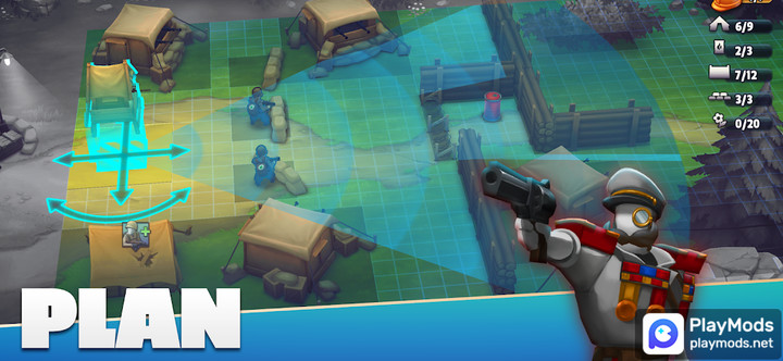 GUNS UP! Mobile War Strategy(Unlimited money) screenshot image 2_playmods.net