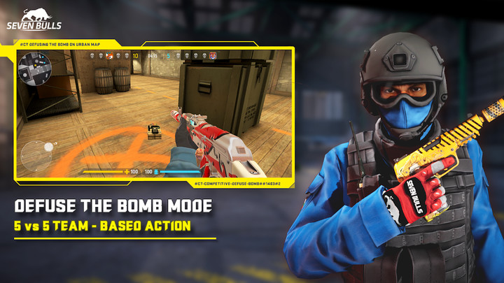 Counter Attack Multiplayer FPS_playmods.net
