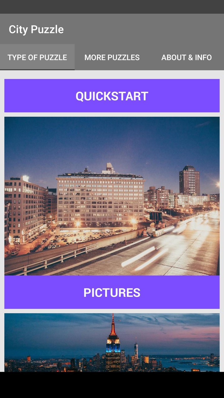 City puzzle_playmods.net