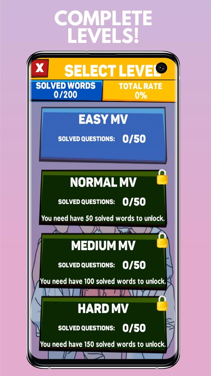 BTS ARMY GAMES MV SONG QUIZ_playmods.net