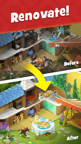 Gardenscapes(Unlimited Money) screenshot image 3_playmods.net