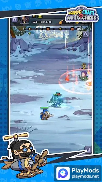Warrior Craft: Auto Chess(mod menu) screenshot image 1_playmods.net