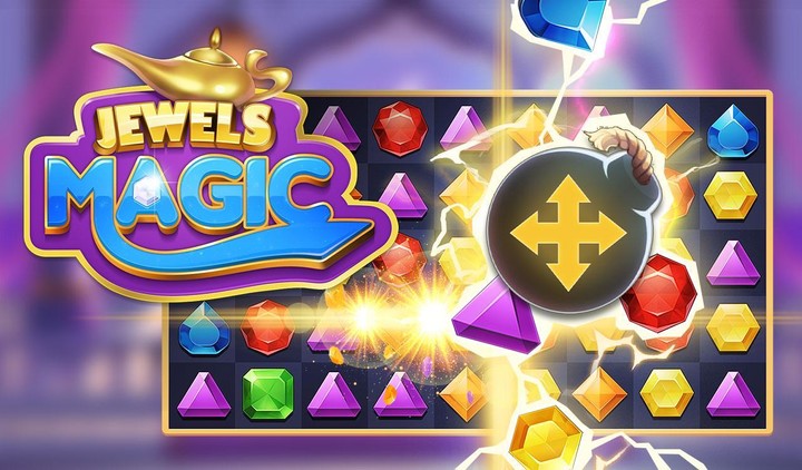 Jewels Magic: Queen Match 3_playmods.net