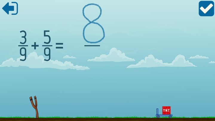 Adding Fractions Math Game_playmods.net