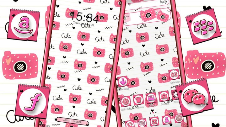 Cartoon Camera Theme_playmods.net