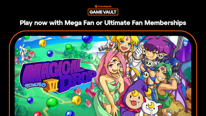 Crunchyroll: Magical Drop VI(Unlock all content) screenshot image 1_playmods.net