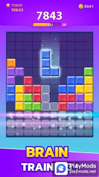Block Crush: Block Puzzle Game(No Ads) screenshot image 5_playmods.net