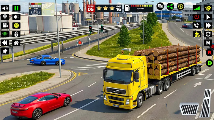 Real Driving Truck Simulator(Unlimited currency) screenshot image 2_playmods.net
