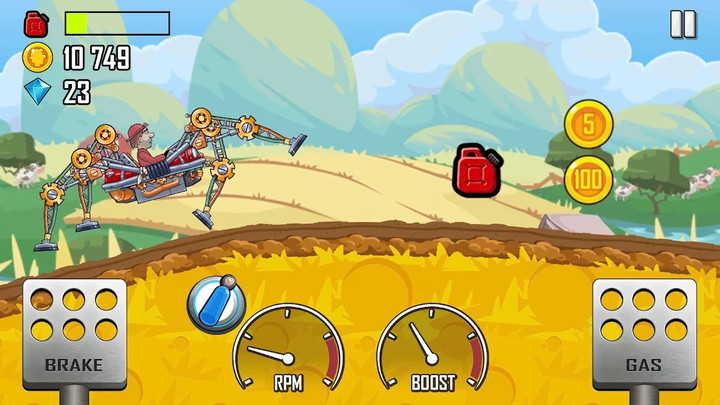 Hill Climb Racing(Unlimited Money(hack)) screenshot image 2_playmods.net
