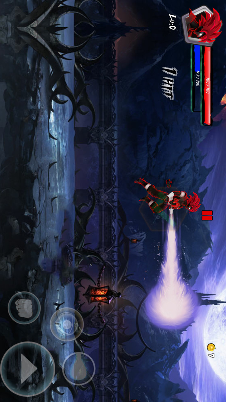 赛亚人悟空的影子破解版(mod) screenshot image 1_playmods.net