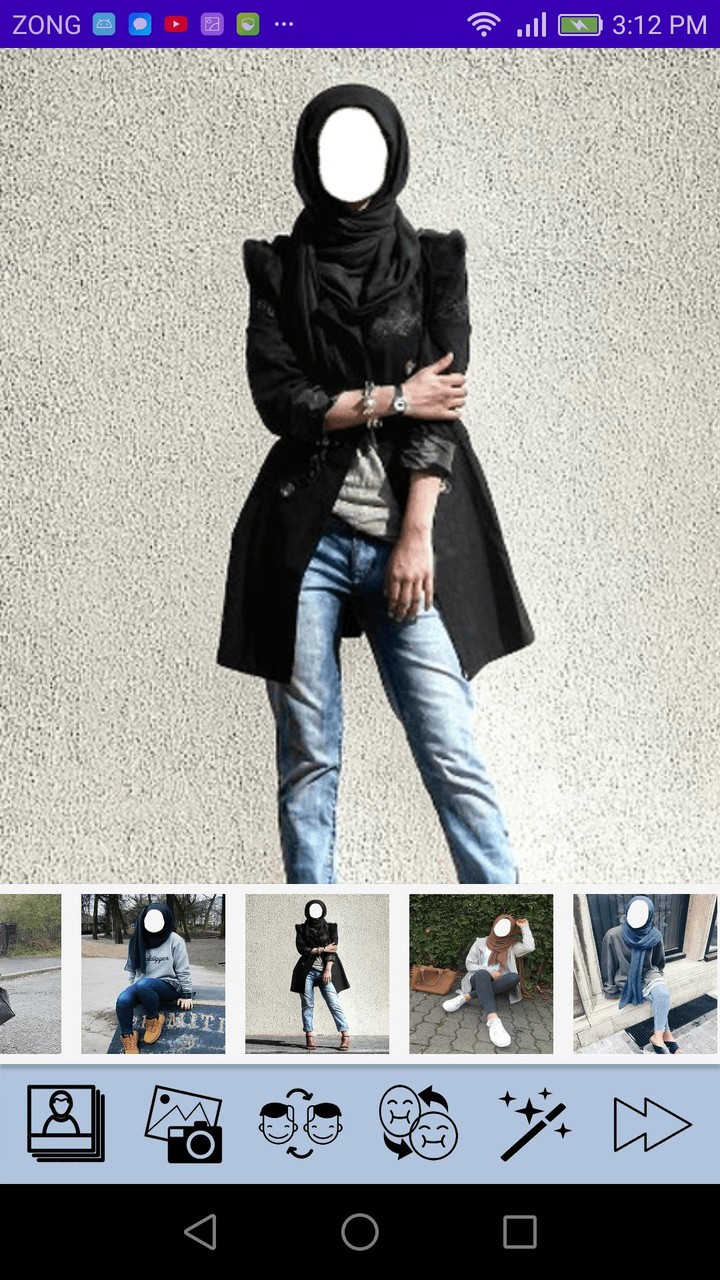 Innovative Hijab with Jeans_playmods.net