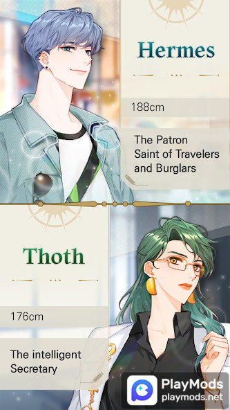 Dear My God : otome story game(Free purchase) screenshot image 3_playmods.net