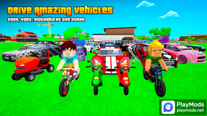 Gangs Wars: Pixel Shooter RP(Unlimited Money) screenshot image 4_playmods.net