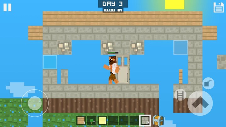 Block Skyland Survival 2D_playmods.net