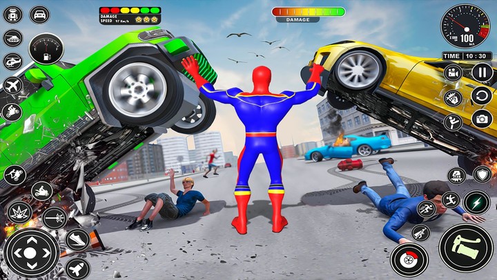 Grand Robot Superhero Games_playmods.net