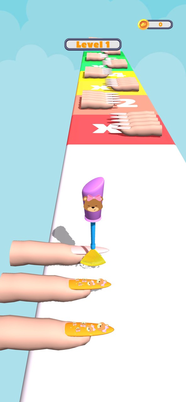 Nail Brush Runner!_playmods.net