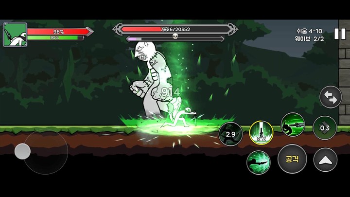 카툰액션 히어로즈 (스틱맨 액션 RPG)_playmods.net