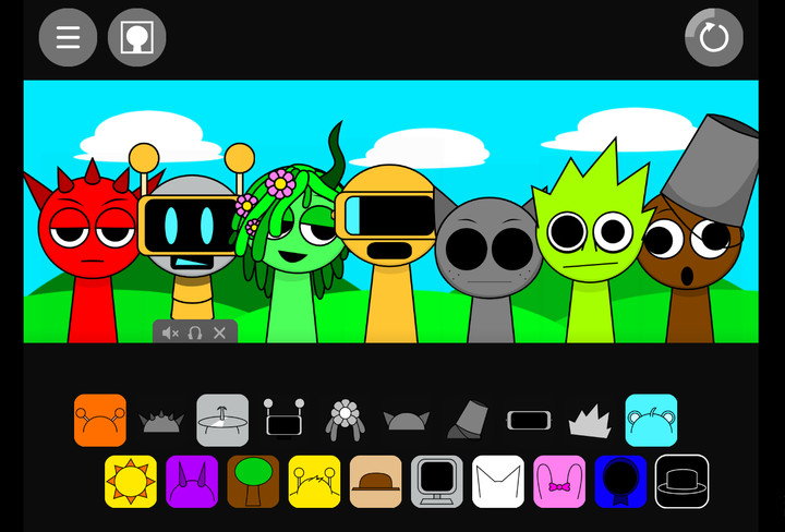 Incredibox Sprunki Mobile(Player-made) screenshot image 2_playmods.net