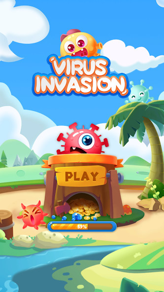 Idle TD: Virus Invasion(Unlimited Money) screenshot image 1_playmods.net