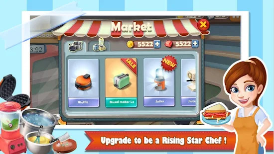 Chef Fever: Crazy Kitchen Restaurant Cooking Games(mod) screenshot image 4_playmods.net