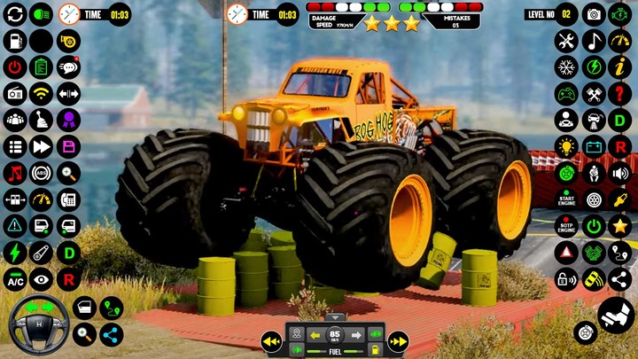 Extreme Monster Truck Game 3D_playmods.net